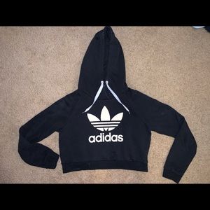 Adidas Cropped Hoodie